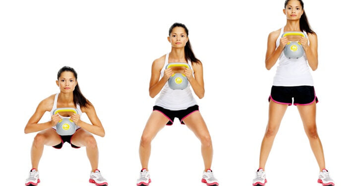 Exercises to lower the abdomen and buttocks