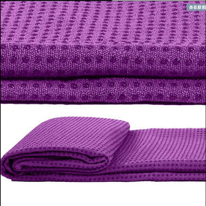 Soft Travel Sport Fitness Exercise Yoga Pilates Mat Cover Towel Blanket Non-slip Sports Towel