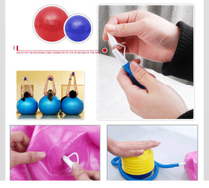 multi-use burst proof pvc exercise Yoga ball Gym center indoor use training fitness balls