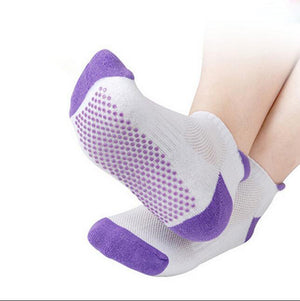 Sports Socks Soft Cotton Non-Slip Yoga Socks Silicone Massage