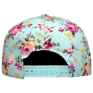 Baseball Cap Hip Hop Caps Men Women Floral Flower Snapback Hat Hip-Hop Flat Adjustable Cap Sun Hats Boy Girl gorras planas