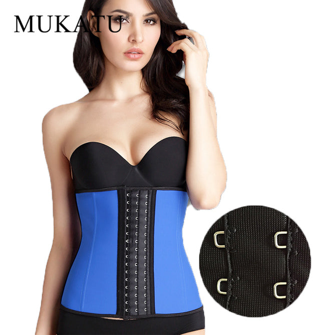 New Big Buckle 9 Steel Bone Waist Shaper Corset 100% Latex Waist Trainer Body Shaper Corset Women Waist Cincher Slim Belt