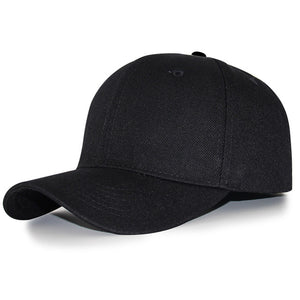 baseball cap black white sanpback baseball cap for boys men women sport hat female egg Hats man children