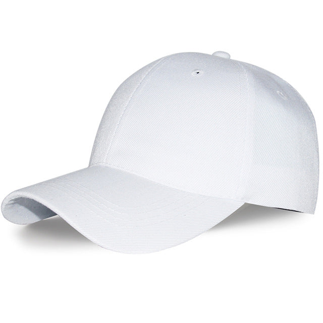 baseball cap black white sanpback baseball cap for boys men women sport hat female egg Hats man children