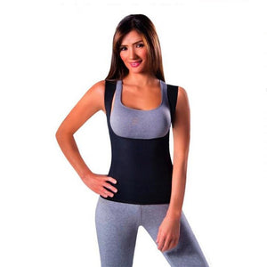 Body Shaper Tank Top Shirt Women Neoprene Hot Shapers CAMI  Sweat Shirt Redu Tops Chest Abdomen Waist Trainer Vest