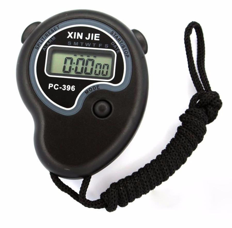 Digital Professional Handheld LCD Chronograph Sports Stopwatch Timer Stop #W21