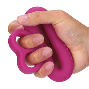 Olive Shape 20-50lb Strength Finger Hand Grip Muscle Power Training Rubber Ring Exerciser Sport Tools Wholesale