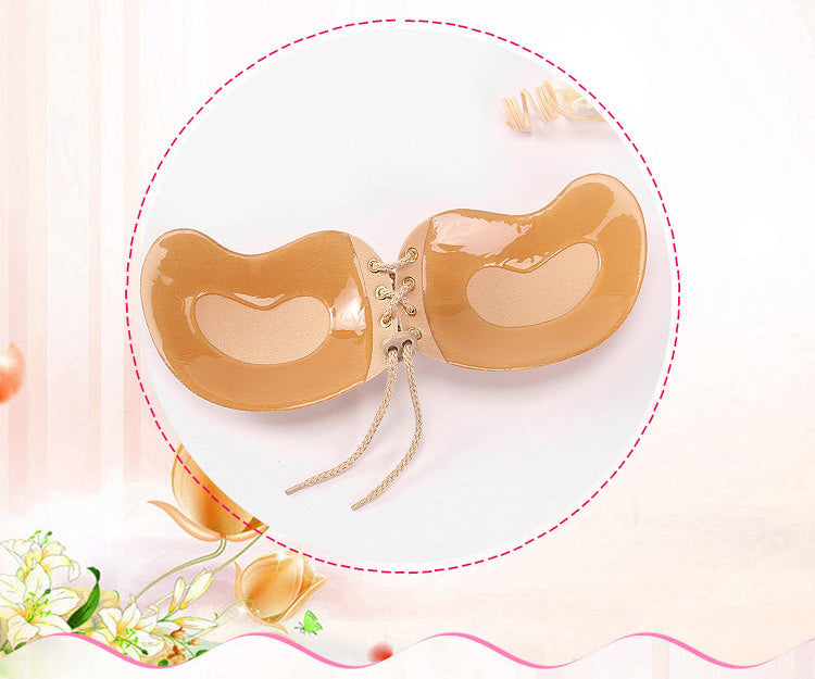 Invisible Bra Seamless Sticky Adhesive Strapless Bra Backless Bralette Silicone Fly bra Bralett Push up Bras for Women