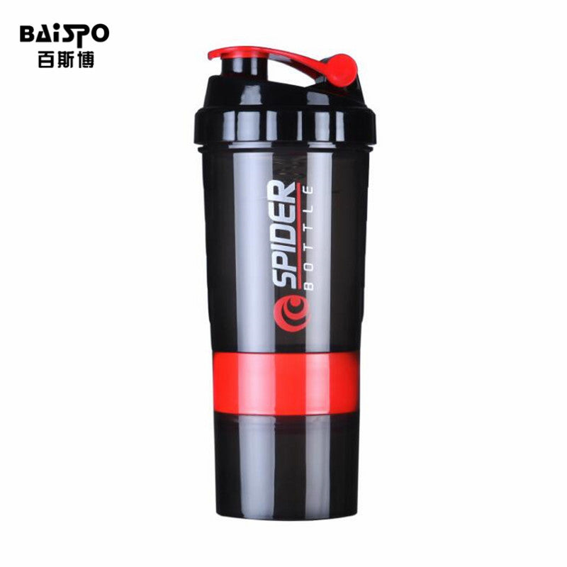 Creative Protein Powder Shake Bottle Mixing Bottle Sports Fitness Kettle  Protein Shaker Sports Water Bottle