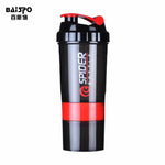 Creative Protein Powder Shake Bottle Mixing Bottle Sports Fitness Kettle  Protein Shaker Sports Water Bottle