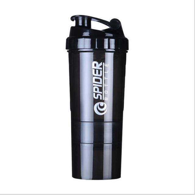 Creative Protein Powder Shake Bottle Mixing Bottle Sports Fitness Kettle  Protein Shaker Sports Water Bottle