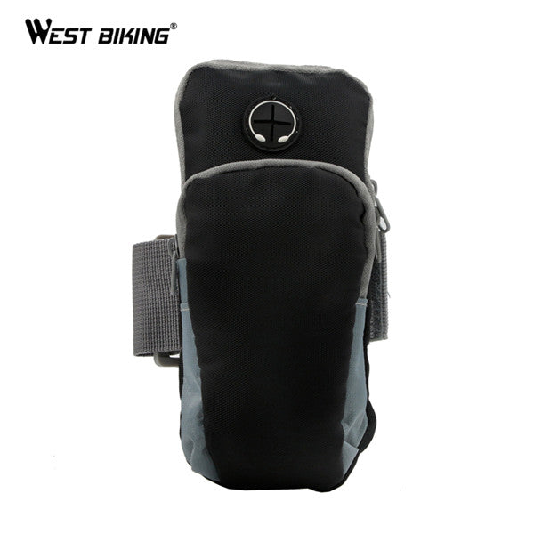 Runing Arm Bag Phone Holder Jogging GYM Adjustable Waterproof ArmBand Cover Deporte Sport Riding Bike Cycling Bags