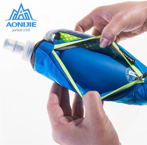 Men Women Nylon Marathon Kettle Pack Outdoor Sports Bag Hiking Cycling Running Hand Hold Kettle Bag With Water Bottles