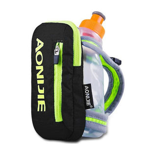 Men Women Nylon Marathon Kettle Pack Outdoor Sports Bag Hiking Cycling Running Hand Hold Kettle Bag With Water Bottles