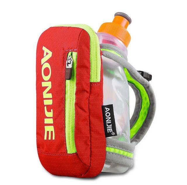 Men Women Nylon Marathon Kettle Pack Outdoor Sports Bag Hiking Cycling Running Hand Hold Kettle Bag With Water Bottles