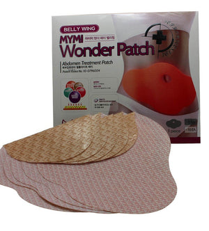 Belly Wing Mymi Wonder Patch Abdomen Treatment Reduce Weight Fat Burning Slimming Body Stomach Patch Baje de peso 5pcs