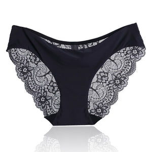 S-XL!Hot sale!women's sexy lace panties seamless cotton breathable panty Hollow briefs Plus Size girl underwear