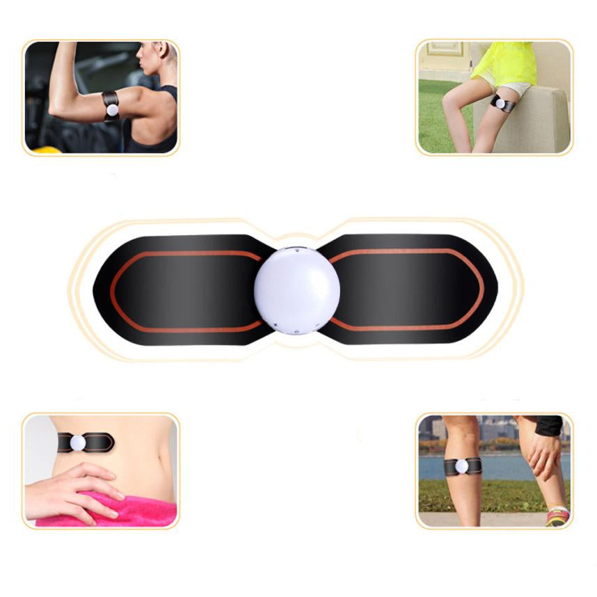 Outdoor Electrical Muscle Simulation Body Fit Health ABS Two Pad EMS Training Gear Fitness Equipment 1PC