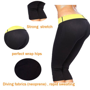 Hot Body Shaper Neoprene Sauna Shapers Sweat Women pants Slim Fitness Super Stretch Panties waist trainer Cincher Top Fashion