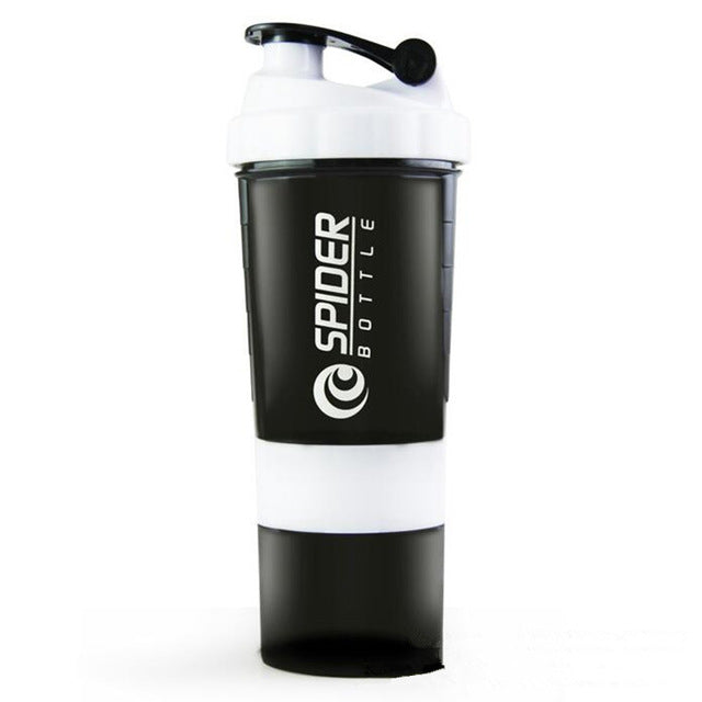 Creative Protein Powder Shake Bottle Mixing Bottle Sports Fitness Kettle  Protein Shaker Sports Water Bottle