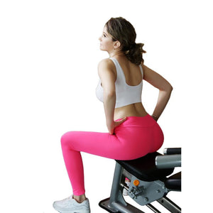 Women High waist YOGA Running Sport Pants Cropped Leggings Fitness Trousers