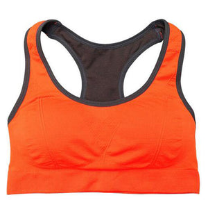 Women Fitness exercise Sports Bra Push Up Breathable Yoga Bras Underwear GYM lady Running Neon Color Quick Dry