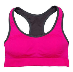 Women Fitness exercise Sports Bra Push Up Breathable Yoga Bras Underwear GYM lady Running Neon Color Quick Dry