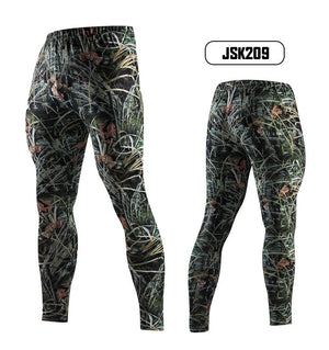 3D Yoga Pants Men Cycling Sport Leggings Camouflage Quick Dry Jogging Tight Pants Gym Fitness Leggings Men