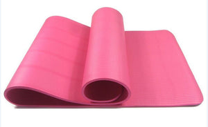 Thicker Yoga Mat 10mm Durable For Beginners Anti Slip sport mat Fitness Equipments