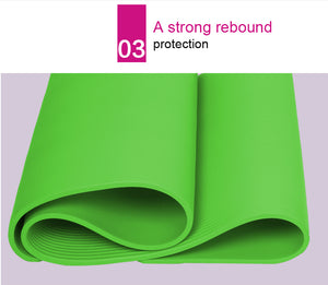 Thicker Yoga Mat 10mm Durable For Beginners Anti Slip sport mat Fitness Equipments