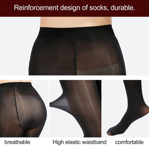 Super Elastic Magical Stockings Women Seamless Sexy Black Thin Pantyhose Ladies Tights Stocking Prevent Hook Nylons Silk Medias