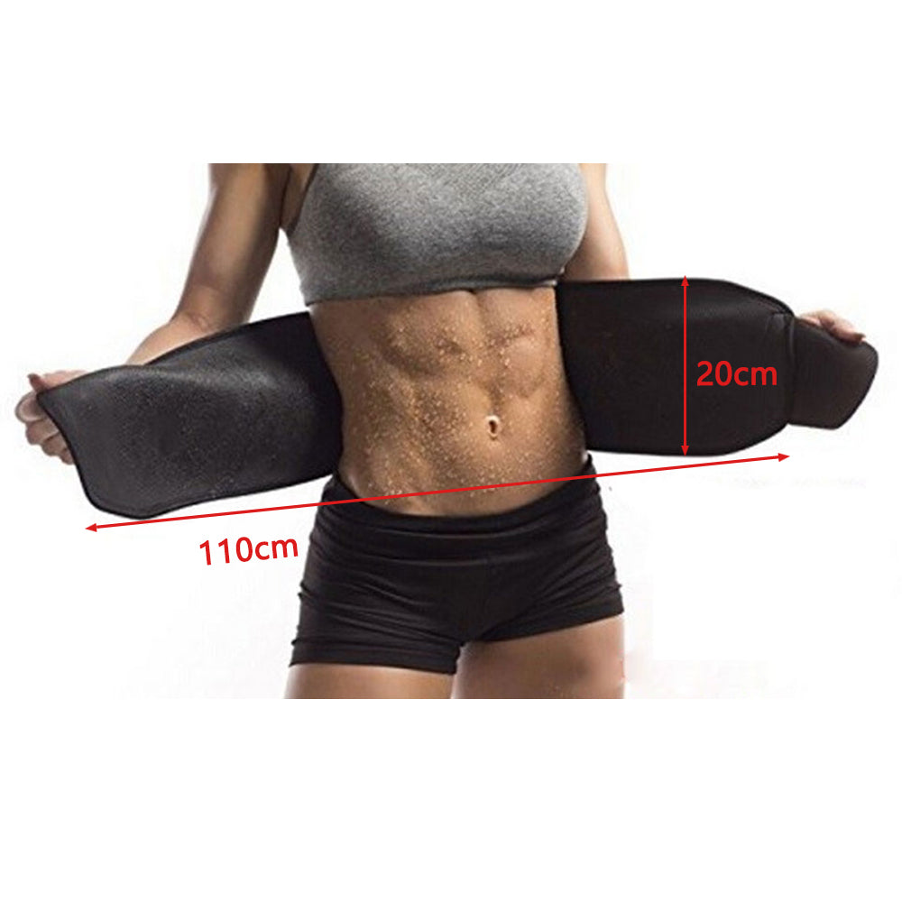 Weight Loss Creams Women Men Waist Trimmer Belt Weight Loss Sweat Band Wrap Fat Burner Tummy Stomach Sauna