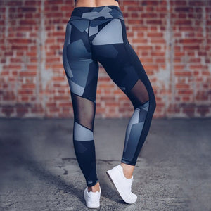 Women Leggings Camouflage Fitness Skinny Gym Sports Exercise Yoga Long Pants