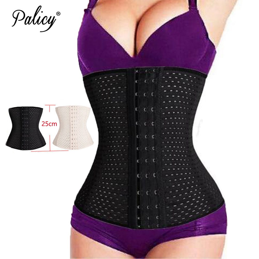 Women S-3XL Plus Size Tummy Control Thermo Female Fajas Body Waist Trainer Modeling Strap 4 Steel Bone Shapewear Lingerie