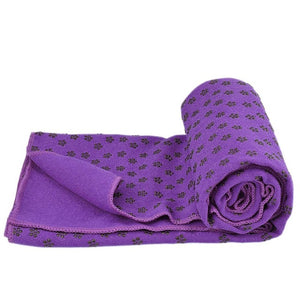 Non Slip Yoga Mat Cover Towel Blanket Sport Fitness Exercise Pilates Workout