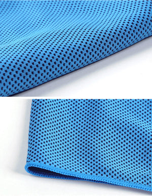 Cooling Sport Towel 100x30cm Cozy Microfiber Fabric Instant Cool Quick-Dry Towel Fitness Running Yoga