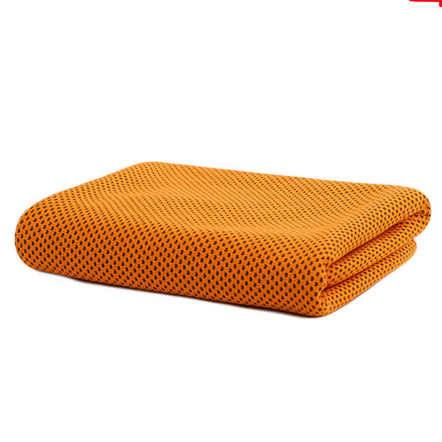 Cooling Sport Towel 100x30cm Cozy Microfiber Fabric Instant Cool Quick-Dry Towel Fitness Running Yoga