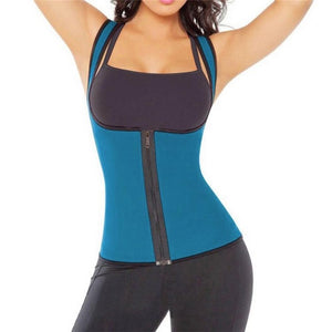 Strength Women Neoprene Shapewear Push Up Vest Waist Trainer Tummy Belly Girdle Ladies Body Shaper Waist Abdomen Cincher Corset