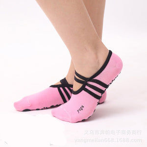 Anti Slip Cotton Yoga Socks Professional Fitness Sport Pilates Socks Ballet Socks Dance