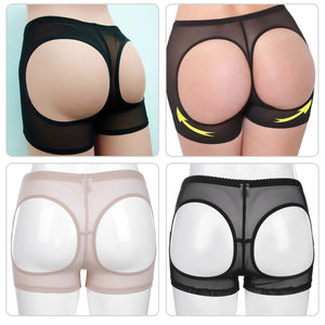 Women Invisible Mesh Butt Lifter Short Buttock Enhancer Bum Lift Booty Shaper Control Panties Shapewear