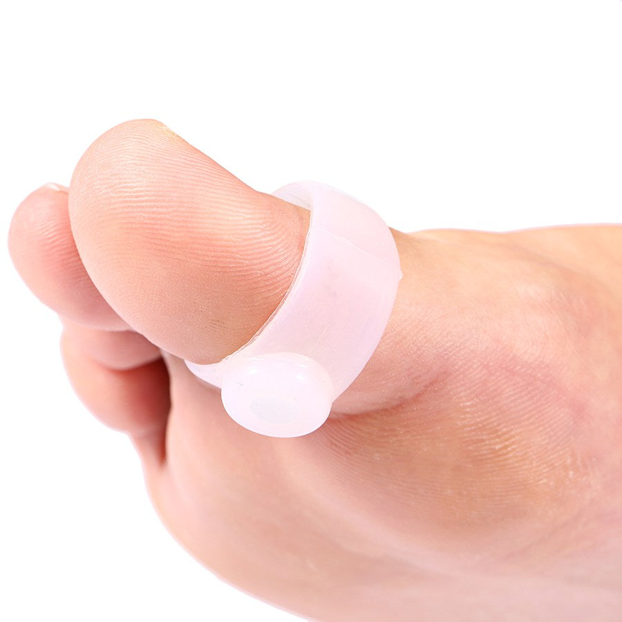 Slimming Lose Weight Fashion Women Foot Care Tool Silicone Magnetic Massage Foot Toe Ring Keep Fit Product for Women