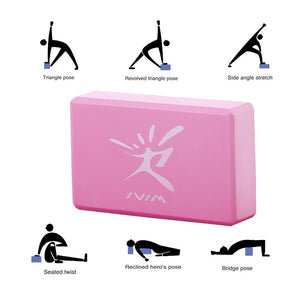 Yoga Block Set Pilates Brick Fitness Belt Set for Exercise Workout Fitness Training Block Brick Stretching Belt Yoga Bolster