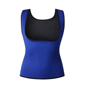 Body Shaper Tank Top Shirt Women Neoprene Hot Shapers CAMI  Sweat Shirt Redu Tops Chest Abdomen Waist Trainer Vest