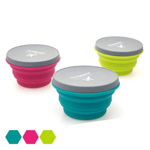 Portable Silicone Folding Bowl rinse cup Creative