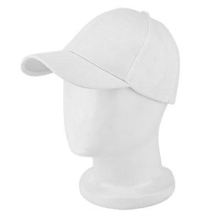 Solid Color Unisex Baseball Cap 2018 Summer Fashion Polo Hat Cotton Adjustable Women Men Egg Caps Sunscreen UV Protection Gorras