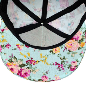 Baseball Cap Men Women Floral Flower Snapback Hat Hip-Hop Flat Adjustable Cap Sun Hats Boy Girl gorras planas Hip Hop Caps