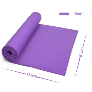 Yoga Mat Non-slip 6mm Yoga Cushion Fitness